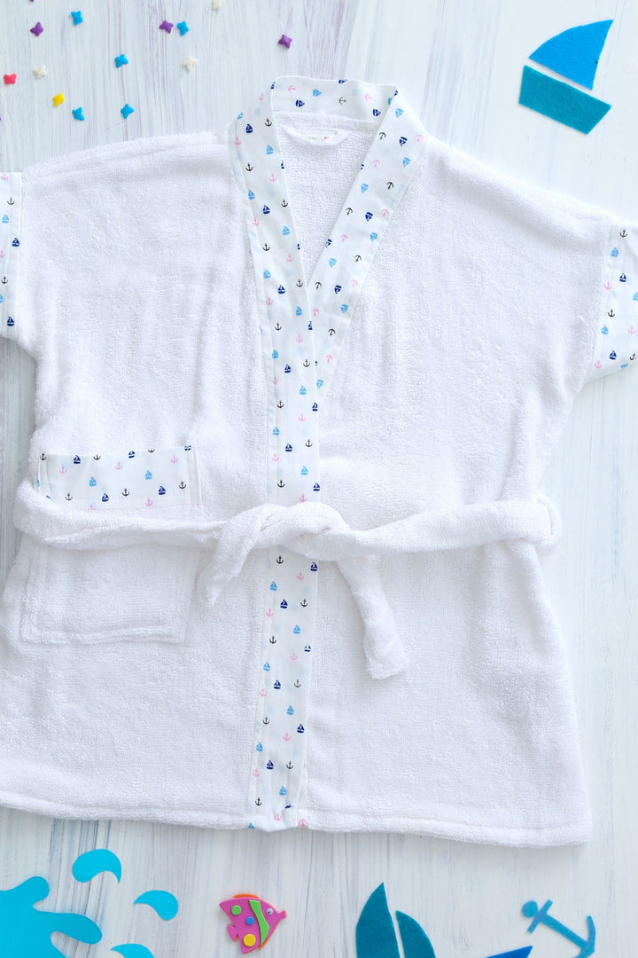 Sail Away - Bathrobe MOMZJOY.COM