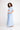 Ice Blue Maternity & Nursing Dress / Delivery Gown/ Night Dress (100% Cotton) MOMZJOY.COM
