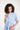 Ice Blue Maternity & Nursing Dress / Delivery Gown/ Night Dress (100% Cotton) MOMZJOY.COM