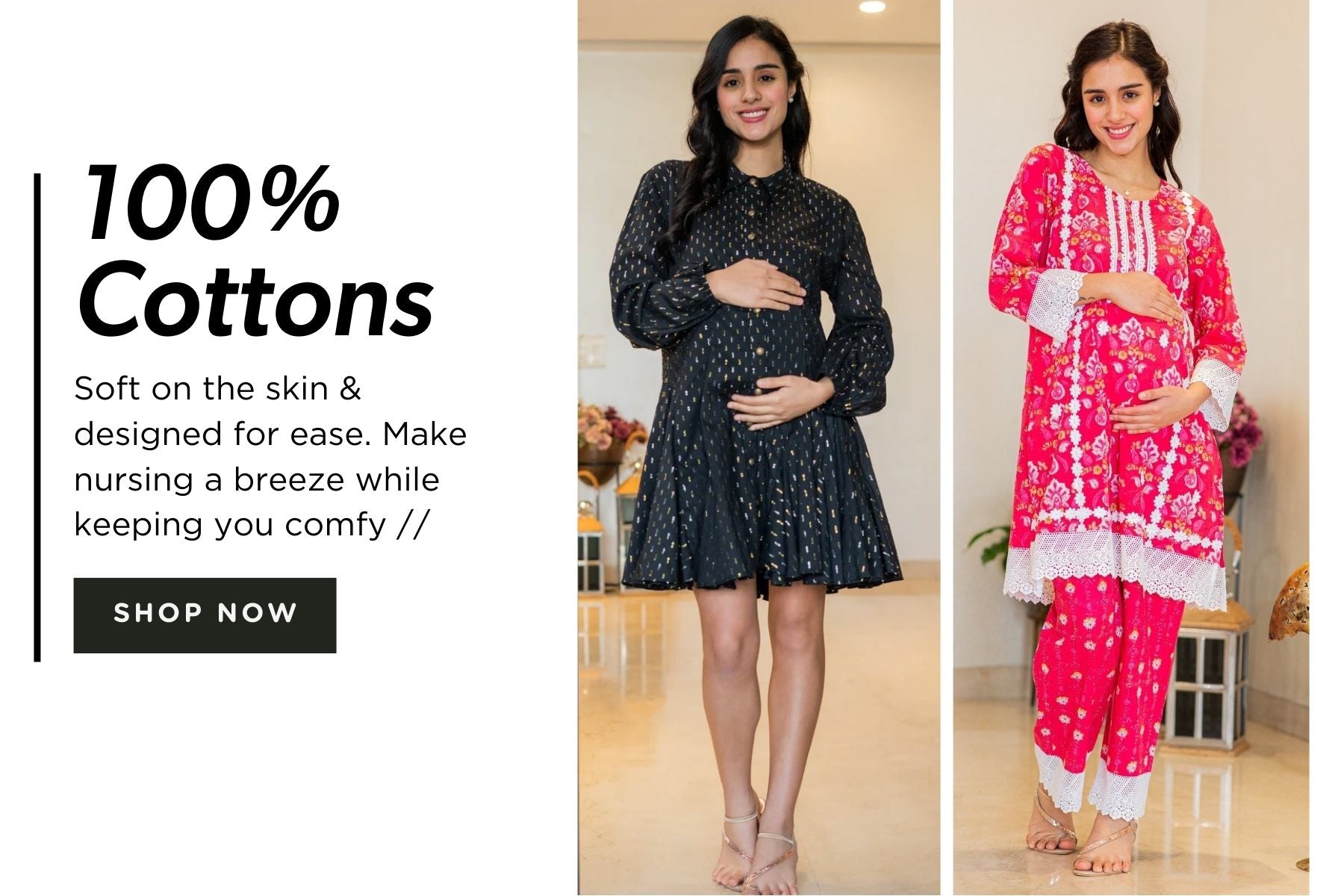 Buy Maternity & Nursing Clothes Online India - Wobbly Walk