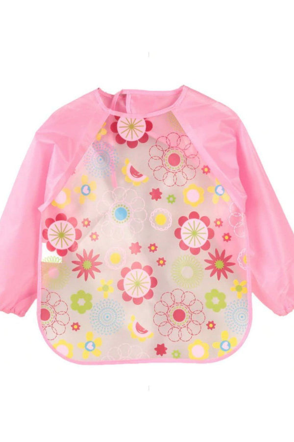 Waterproof Floral Toddler Feeding Bib MOMZJOY.COM