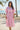 Pink Striped Maternity & Nursing Kaftan (100% Cotton) momzjoy.com