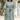 Blossom Mint Maternity & Nursing Kaftan (100% Cotton) momzjoy.com