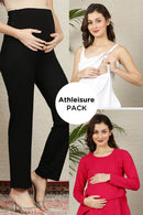 The Mama’s Athleisure Pack (Set Of 3) MOMZJOY.COM