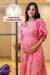 Charming Candy Floss Maternity & Nursing Frill Wrap Dress (100% Cotton) momzjoy.com