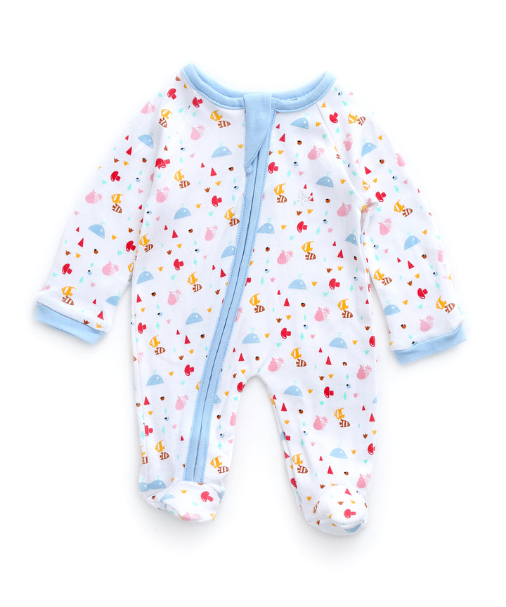 Color Palette Beach Duo  - Sleeper Onesie (Set of 2) MOMZJOY.COM