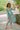 Dusty Blue Yellow Abstract Maternity & Nursing Dress (100% Cotton) momzjoy.com