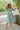 Dusty Blue Yellow Abstract Maternity & Nursing Dress (100% Cotton) momzjoy.com