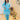 Exclusive Sea Blue Maternity & Nursing Peplum Kurta + Bump Band Bottom + Dupatta (3 Pc) (100% Cotton) momzjoy.com