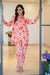 Luxe Strawberry Red Maternity & Nursing Lounge Coord Set (2Pc) momzjoy.com
