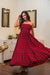 Gorgeous Red Plaid Off Shoulder Maternity Layered Dress momzjoy.com