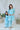 Elegant Twinning Blue Kurta Set (Set of 2) (Mom & Son) momzjoy.com
