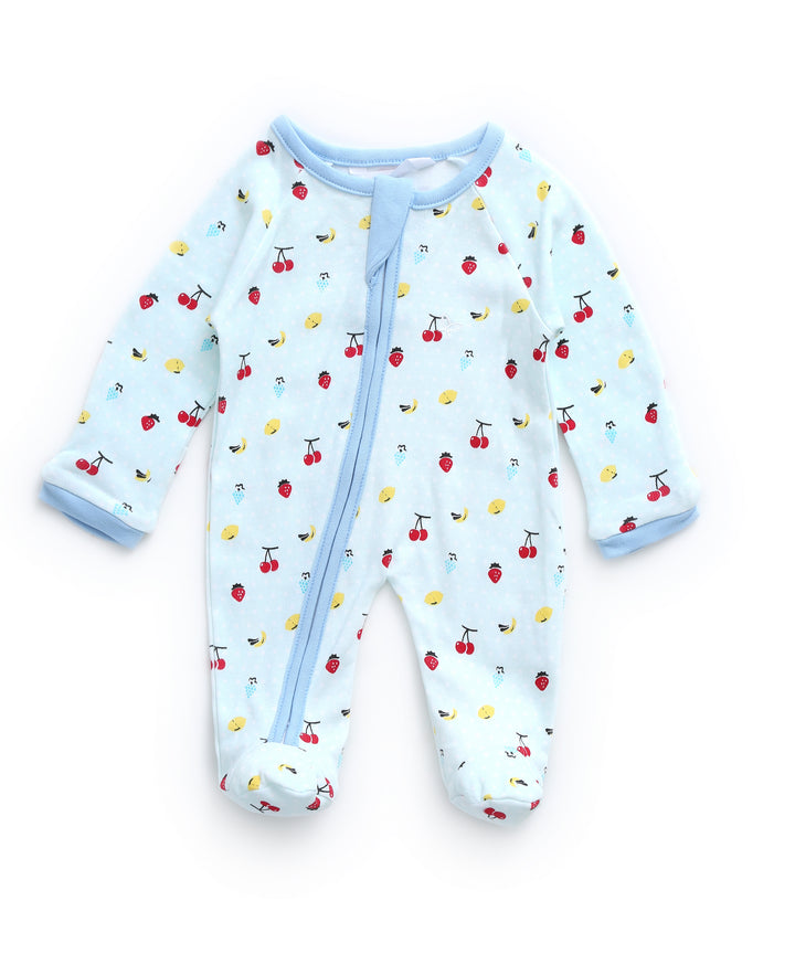 Piggy Fruit Punch Duo  - Sleeper Onesie (Set of 2) MOMZJOY.COM