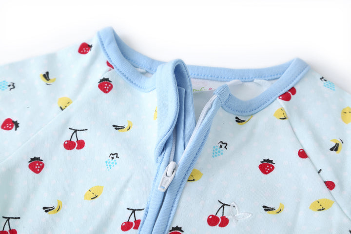 Piggy Fruit Punch Duo  - Sleeper Onesie (Set of 2) MOMZJOY.COM