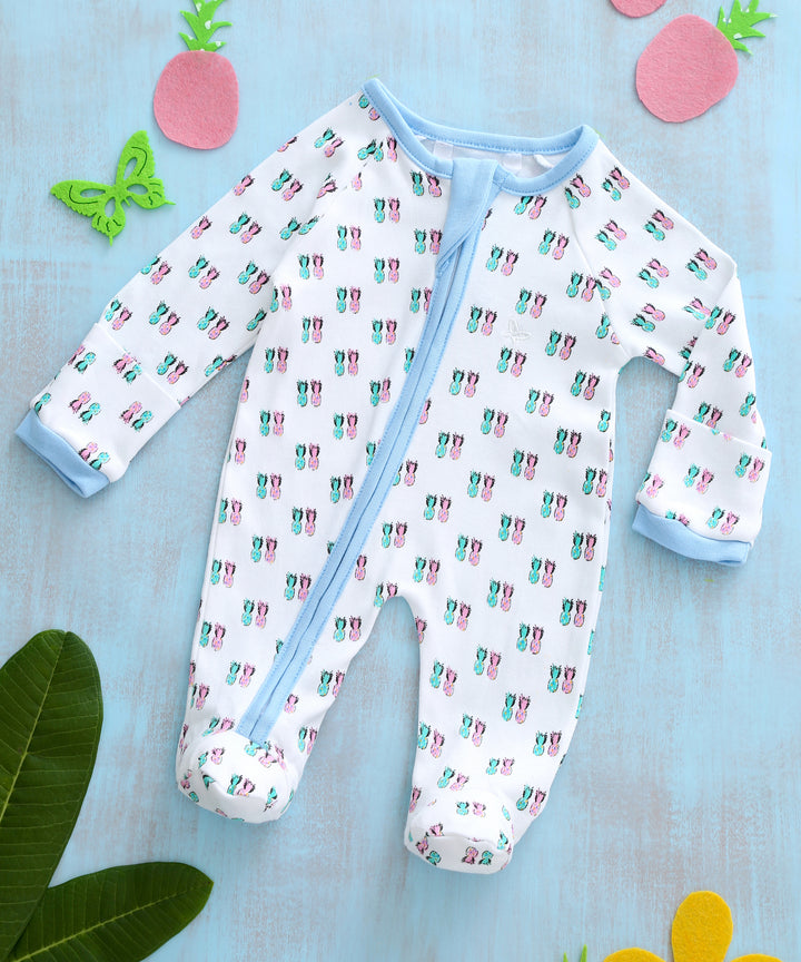 Pineapple Whale Duo  - Sleeper Onesie (Set of 2) MOMZJOY.COM