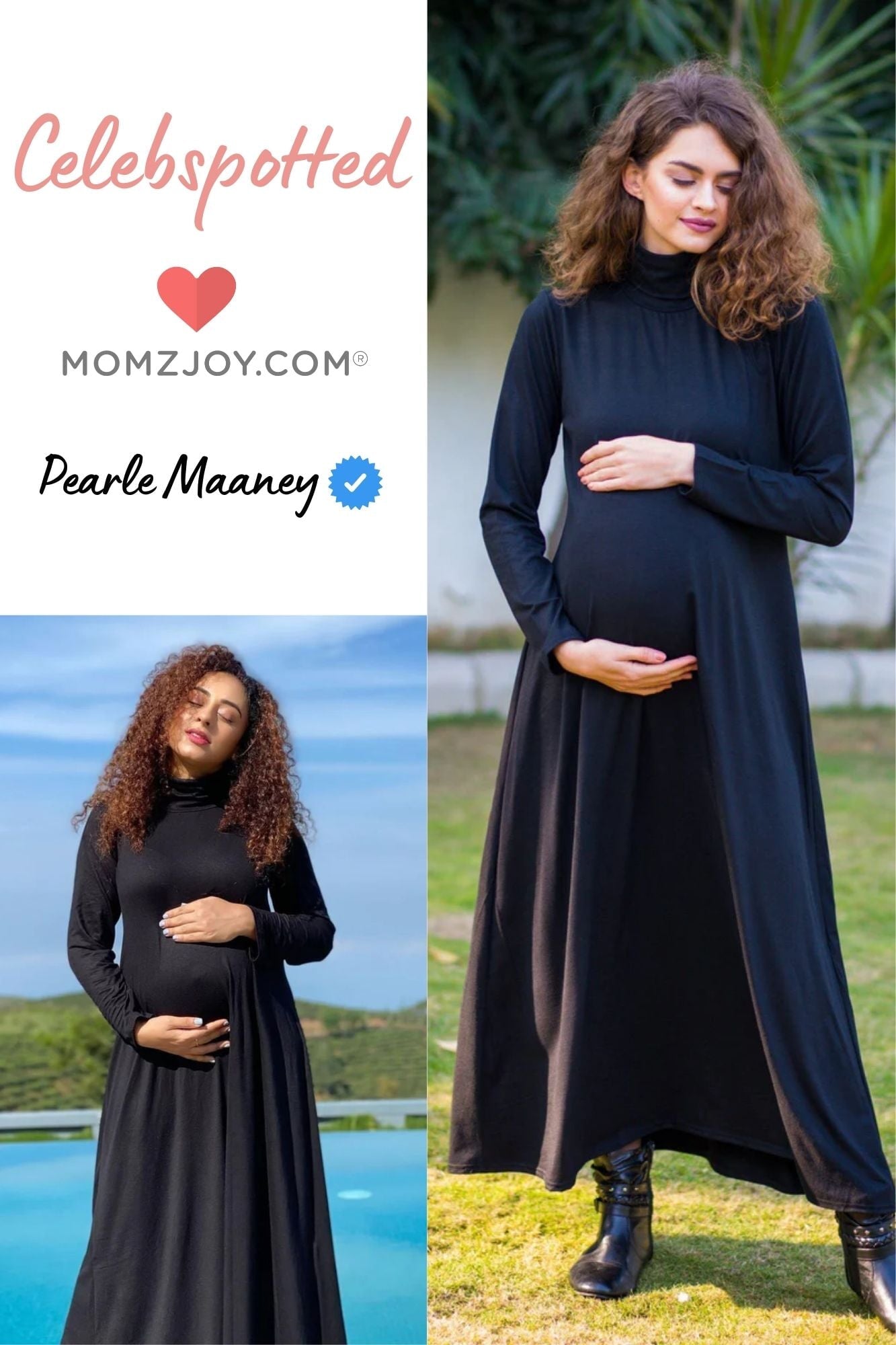 Best Maternity Nursing Gown Dress for Party, Baby Shower & PhotoShoot