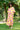Canary Yellow Pink Blossom Maternity & Nursing Kaftan momzjoy.com
