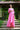 Classy Pink Pleated Maternity Knot Dress MOMZJOY.COM