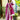 Luxe Magenta Chanderi Maternity & Nursing Kurta + Bump Band Bottom + Dupatta (3 Pc) momzjoy.com