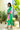 Luxe Seafoam Chanderi Maternity & Nursing Kurta + Bump Band Bottom + Dupatta (3 Pc) momzjoy.com