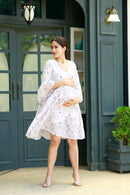 Lovable Cheeky Maternity & Nursing Frill Dress momzjoy.com