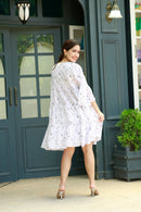 Lovable Cheeky Maternity & Nursing Frill Dress momzjoy.com