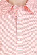 Men Candy Striped Shirt MOMZJOY.COM