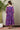 Petite Purple Wave Chiffon Halter Maternity & Nursing Frill Dress momzjoy.com