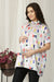Soothing Colorful Maternity & Nursing Satin Top MOMZJOY.COM