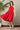 Breezy Scarlet Layered Maternity & Nursing Flow Dress MOMZJOY.COM