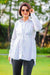 Summery White Maternity & Nursing Shirt Top MOMZJOY.COM