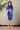 Smashing Cerulean Blue Ruched Maternity Velvet Dress MOMZJOY.COM