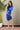Smashing Cerulean Blue Ruched Maternity Velvet Dress MOMZJOY.COM