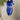 Smashing Cerulean Blue Ruched Maternity Velvet Dress MOMZJOY.COM