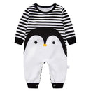 100% Cotton Cute Penguin Baby Romper (0-3 months) MOMZJOY.COM