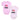 Set of 2 - I love Mama I love Papa Pink Baby Romper (3-6 months) - MOMZJOY.COM