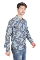 Men Comfy Spruce Flower Bomb Shirt MOMZJOY.COM