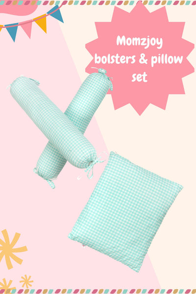 Baby Pink Piggy Pillow Gift Set (Set of 3) MOMZJOY.COM