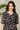 Pretty Rich Black Floral Maternity & Nursing Hi-Low Wrap Dress momzjoy.com