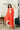 Premium Red Rose Maternity & Nursing Kurta With Lace + Bump Band Bottom + Dupatta (3 pc) momzjoy.com