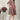 Tangerine Plaid Snap Shoulder Maternity & Nursing Night Dress / Delivery Gown/ Lounge Dress MOMZJOY.COM