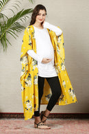 Hello Yellow Breezy Maternity Cover Up momzjoy.com