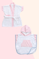 Pink Array - Bathrobe Kit (Set of 2) MOMZJOY.COM