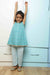 Festive Ice Blue Kurta Pajama Set (3pc) (0-8 Yrs) MOMZJOY.COM