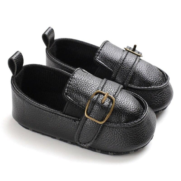 Formal Black Baby Shoes - MOMZJOY.COM