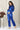 Lapis Blue Hoodie Maternity Velvet Coord Set (Set Of 2) momzjoy.com