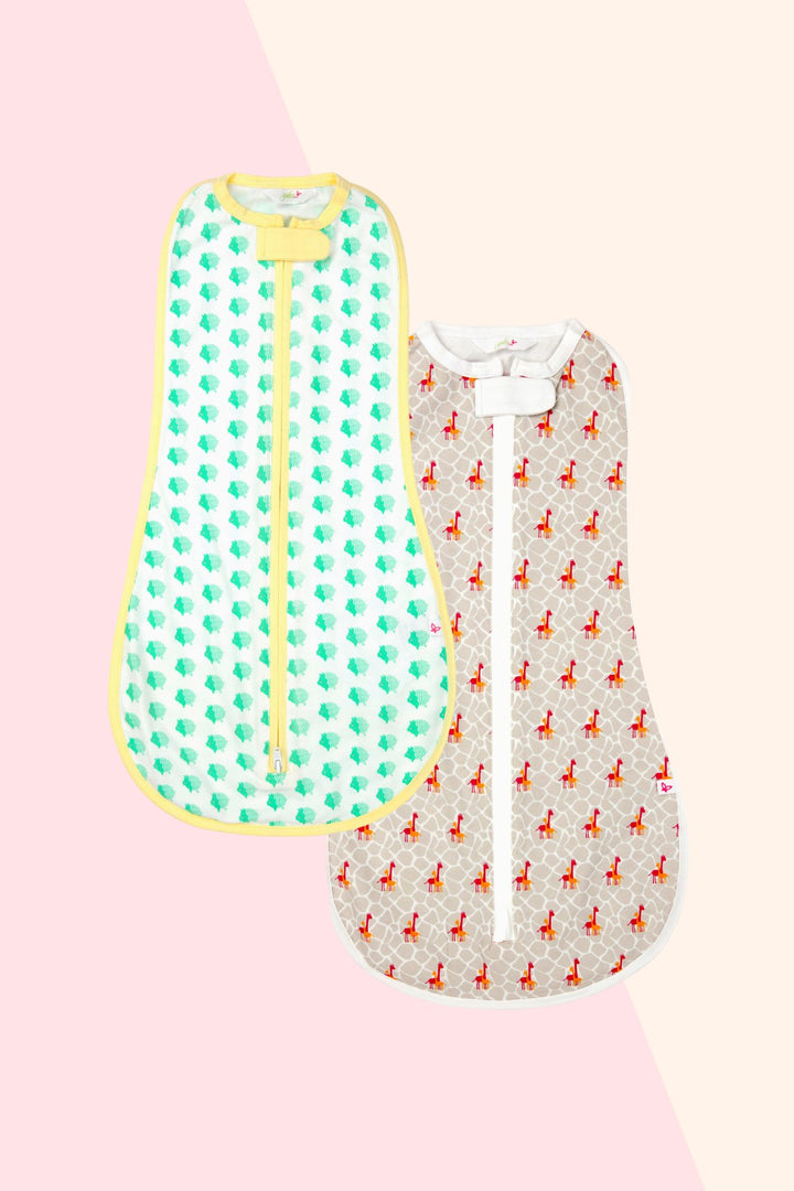 Piggy Giraffe - Sleeping Sack (Set of 2) MOMZJOY.COM