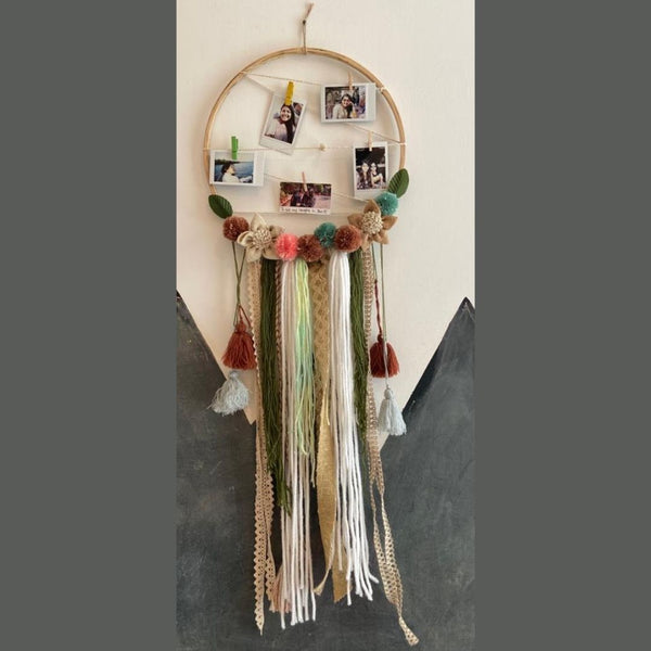 Pastel Clip Organiser Cum Dream Catcher