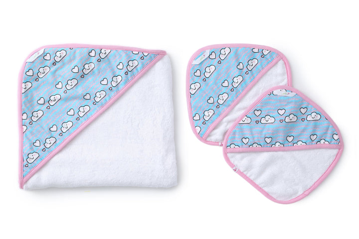 Cloudy Day - Baby Towel Set MOMZJOY.COM