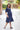 Yale Blue Polka Maternity & Nursing Dress MOMZJOY.COM